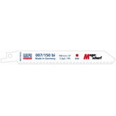 Полотно сабельное 007/150 bi (5 шт; 150х19х0.9 мм; 5 TPI) 1861500005 WILPU