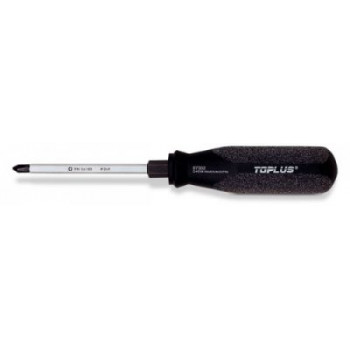 Отвёртка TOPLUS для винтов Phillips, с шестигранником, PH 1 x 80 мм 97301 WITTE