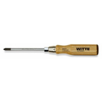 Отвертка HOLZ для винтов Phillips, PH 2 x 100 мм 96602 WITTE