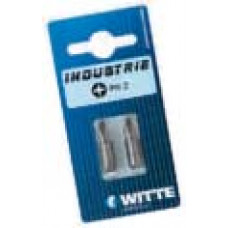Биты INDUSTRIE для винтов Torx, T 30 x 25 мм (2 шт.) 26814 WITTE